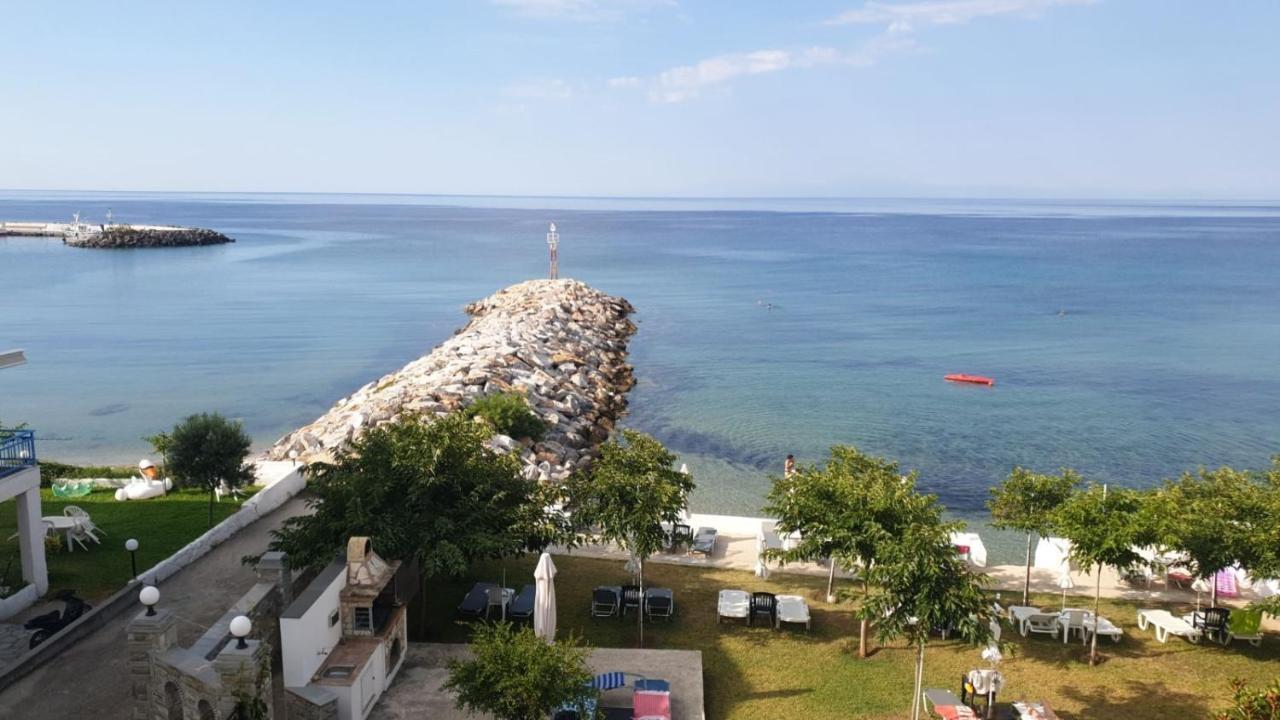 Pansion Alexandros By The Sea Lejlighedshotel Nea Skioni Eksteriør billede